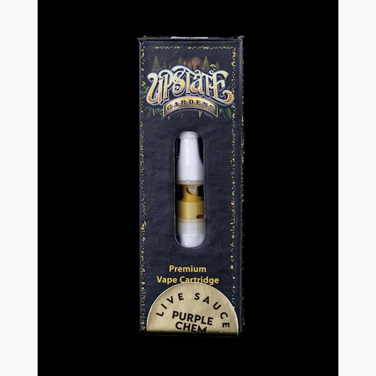 Upstate Gardens - .5g - Live Sauce Cart - Purple Chem - 1
