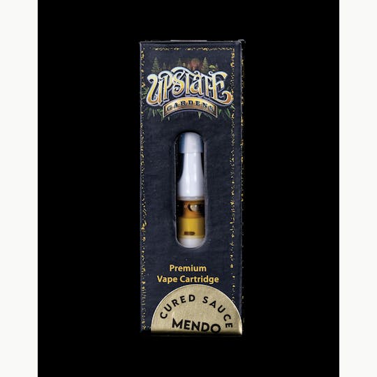 Upstate Gardens - .5g - Cured Sauce Cartridge - Mendo - 1