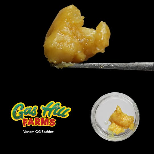 Crème De Canna - Gas Hill Farms Venom OG Badder - 1