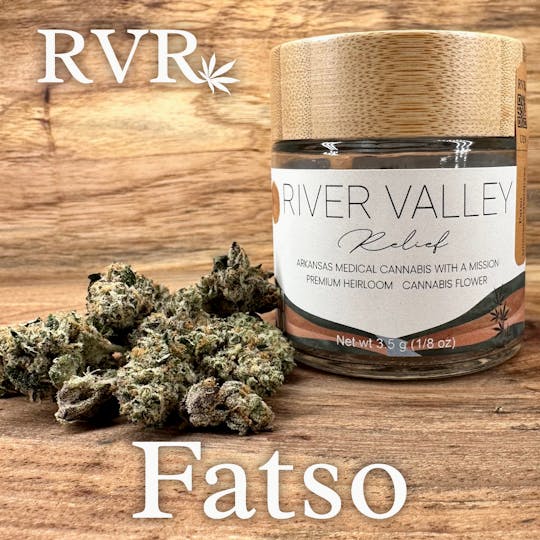River Valley Relief - Fatso Indica Flower 3.5g Jar - 1