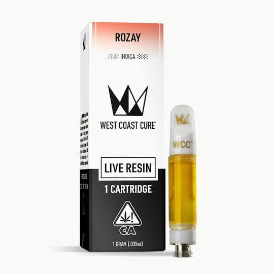 West Coast Cure - Rozay Live Resin Cartridge - 1g - 1