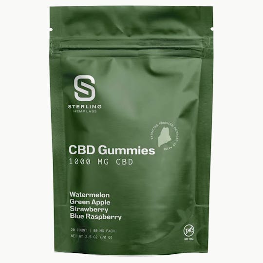 Stella's Farm - Sterling Hemp 1000mg CBD gummies - 1