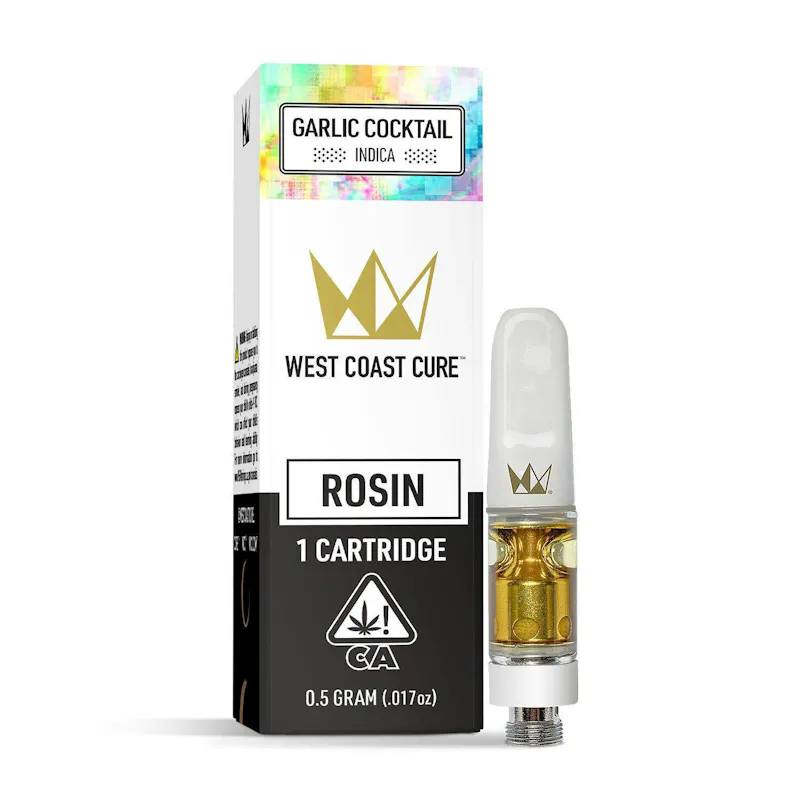 West Coast Cure Garlic Cocktail Rosin Cartridge - 0.5g