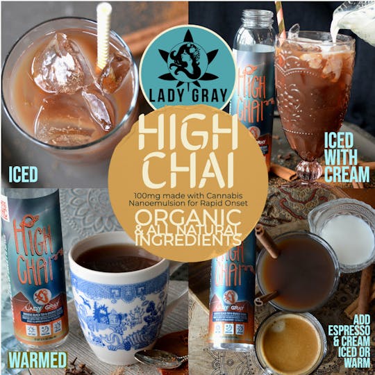 Lady Gray Gourmet Medibles - High Tea - Chai 100mg - 1