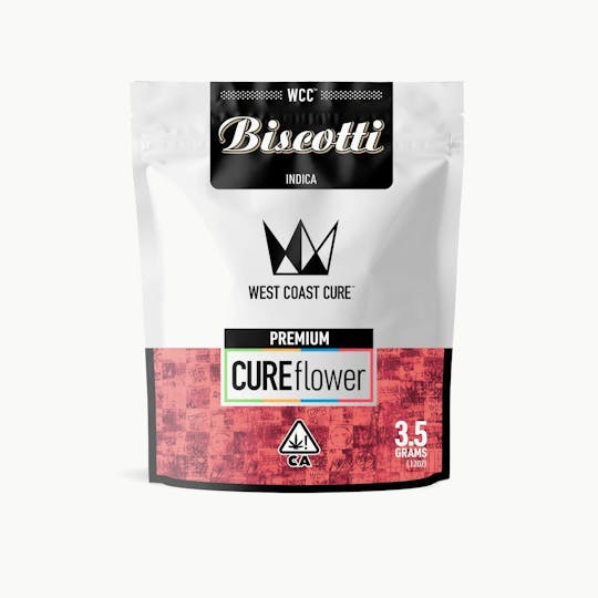 West Coast Cure - Biscotti - 3.5g Premium Flower - 1