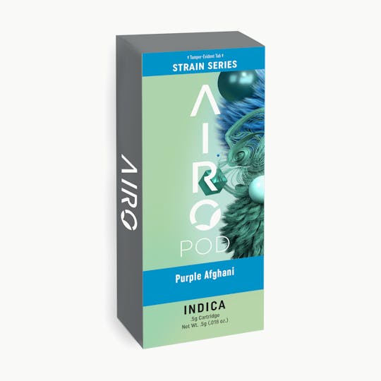 Airo Brands - AiroPod - Purple Afghani - Indica - 0.5g - 1
