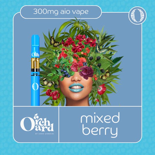 Sano Gardens - Orchard Vapes: Mixed Berry 300mg AIO - 1