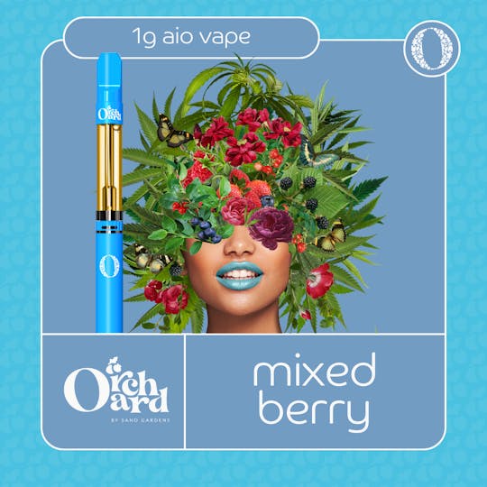 Sano Gardens - Orchard Vapes: Mixed Berry 1g AIO - 1