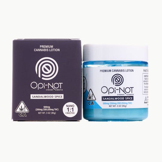 3C - OpiNot Lotion 1:1 Sandalwood Spice - 1