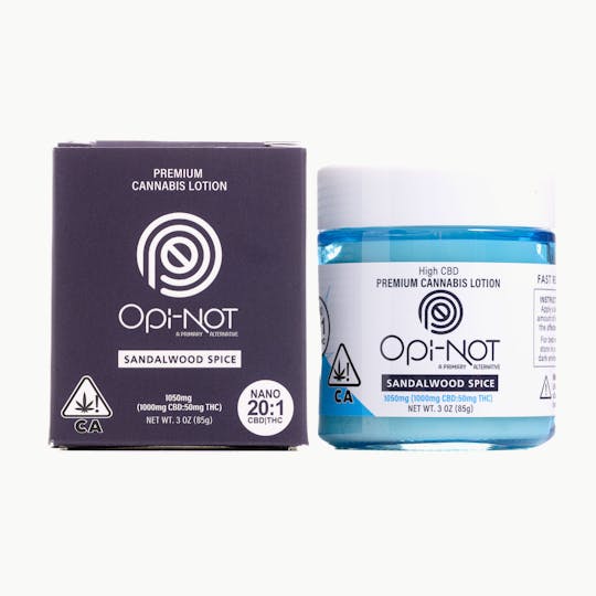 3C - OpiNot Lotion 20:1 Sandalwood Spice - 1