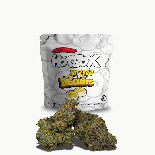 HOTBOX™ - HOTBOX | Butter'd Biscuits Indica (1g) Indoor Flower - 1