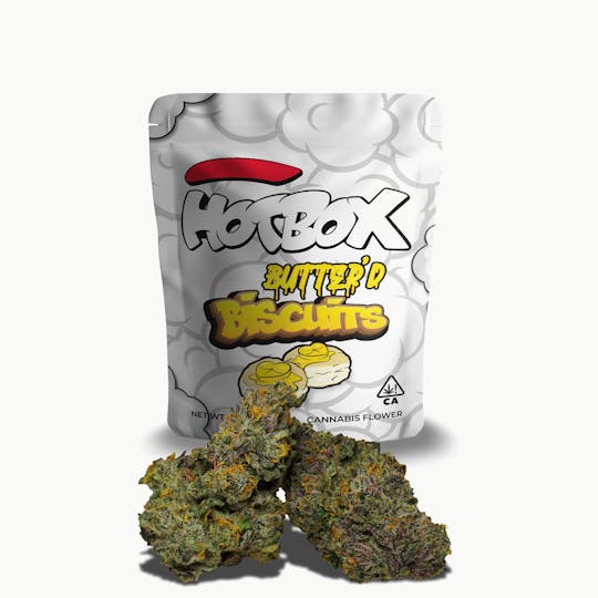 HOTBOX™ - HOTBOX | Butter'd Biscuits Indica (3.5g or 1/8th) Indoor Flower - 1