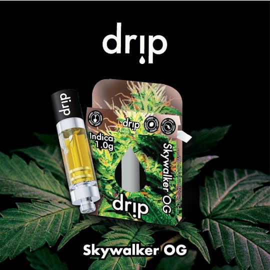Drip Vapes - Drip 1g Cartridge - Skywalker OG (Indica) - 1