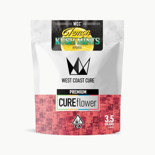 West Coast Cure - Lemon Kush Mints - 3.5G Premium Flower - 1