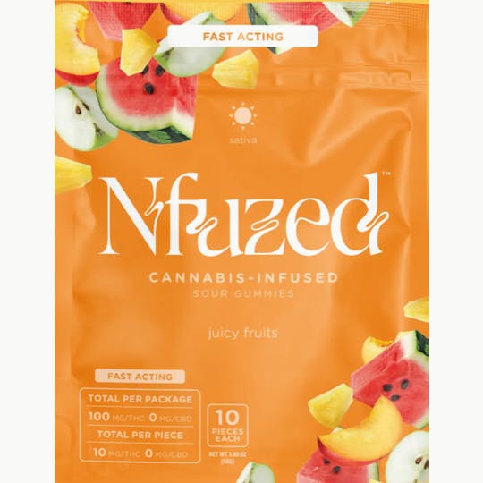 NFUZED - Fast-Acting Sativa Juicy Fruits - 1