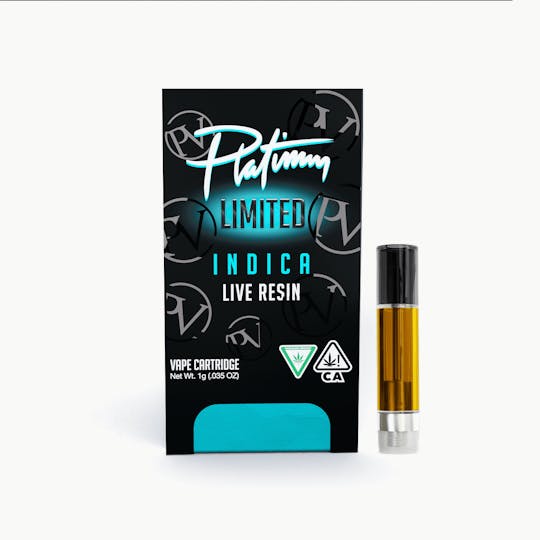 Platinum Vape - Platinum Vape LIVE RESIN Papaya (Indica) 510 Thread Cartridge 1g - 1