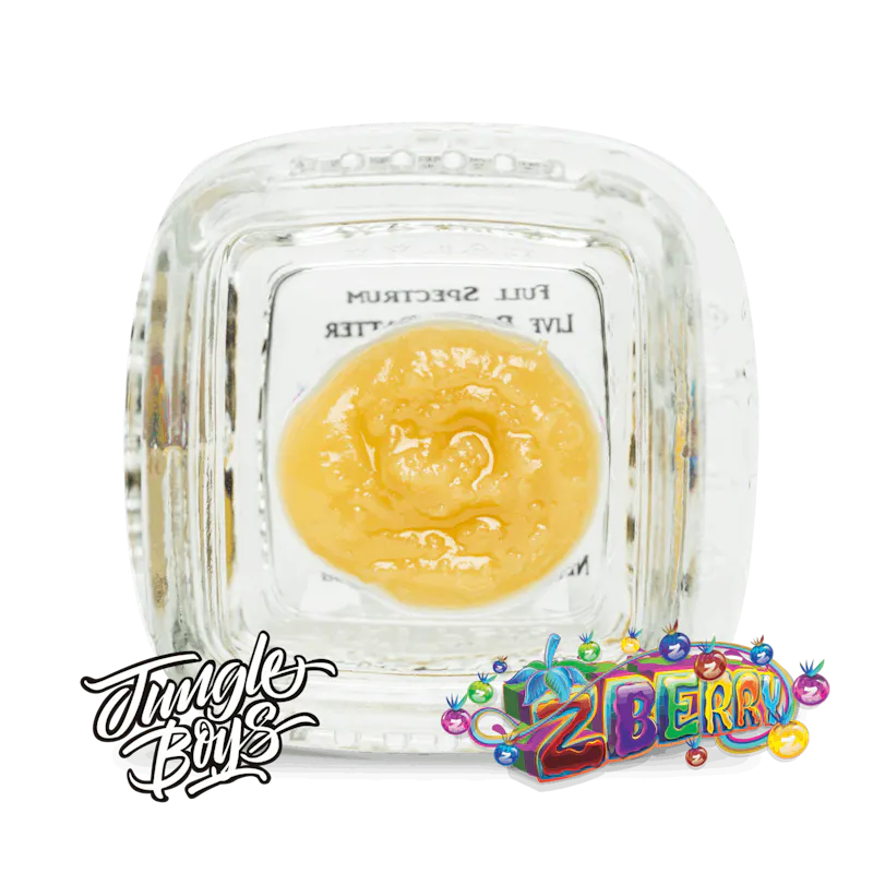 Jungle Boys ZBerry - 1g Full Spectrum Live Rosin Batter