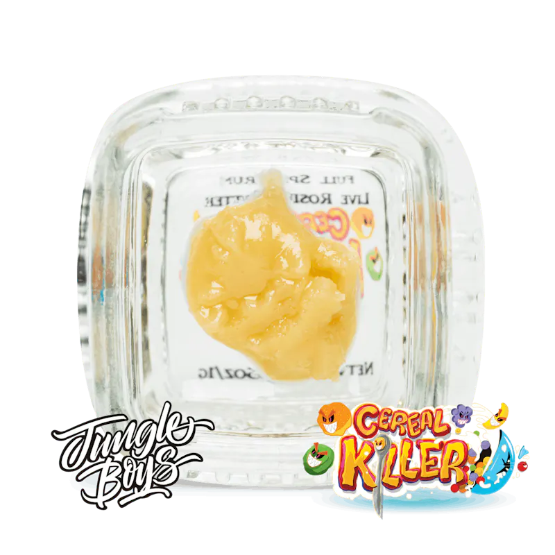 Jungle Boys Cereal Killer - 1g Full Spectrum Live Rosin Batter concentrate