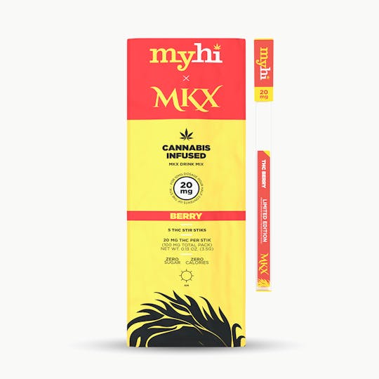 MKX Oil Co - MyHi Infused STIR STIKS "Berry" (5 Pack) - 1