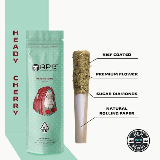 APE Premium Cannabis Corp - HEADY CHERRY — Infused Joint 0.5g - 1