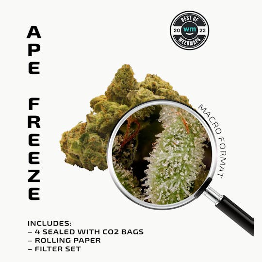 APE Premium Cannabis Corp - APE FREEZE (Indica) — 14g Premium Flower - 1