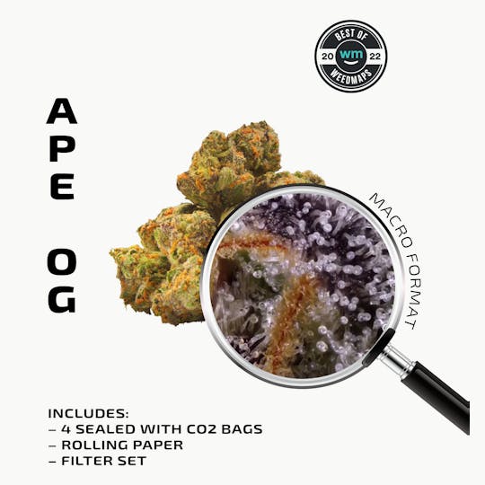 APE Premium Cannabis Corp - APE OG (Indica) — 14g Premium Flower - 1