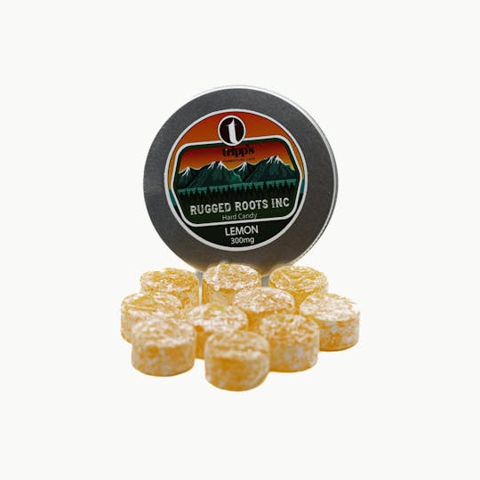 Rugged Roots - Rugged Roots - Lemon 300mg Hard Sweets - 1
