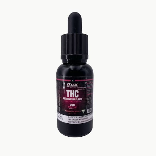Magic Cannabis - MAGIC DROPS WATERMELON TINCTURE 200MG REC - 1