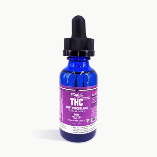 Magic Cannabis - MAGIC DROPS FRUIT PUNCH TINCTURE 200MG REC - 1
