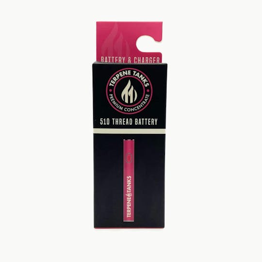 Terpene Tanks - TERPENE TANKS 510 THREAD BATTERY PINK - 1