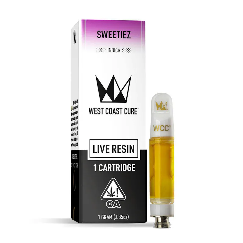 West Coast Cure Sweetiez Live Resin Cartridge - 1g