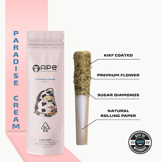 APE Premium Cannabis Corp - PARADISE CREAM - Infused Joint 0.5g - 1
