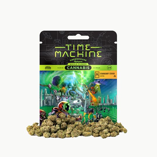 Time Machine - Starberry Cough Sativa (3.5g) - 1