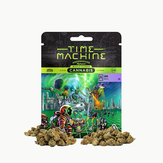 Time Machine - GMO Indica (3.5g) - 1