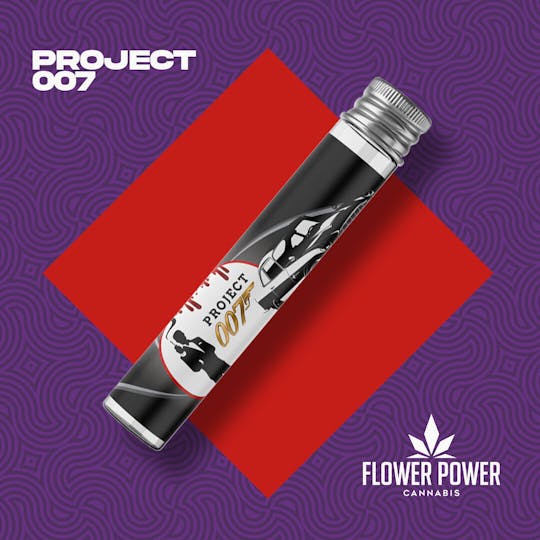 Flower Power Cannabis - Project 007 1G Preroll - 1