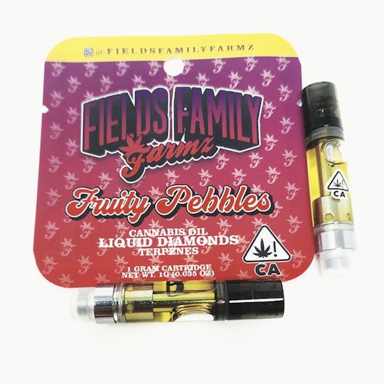 Fields Family Farmz - Fruity Pebbles 1g Liquified Diamondz THC-A Cartridge - 1