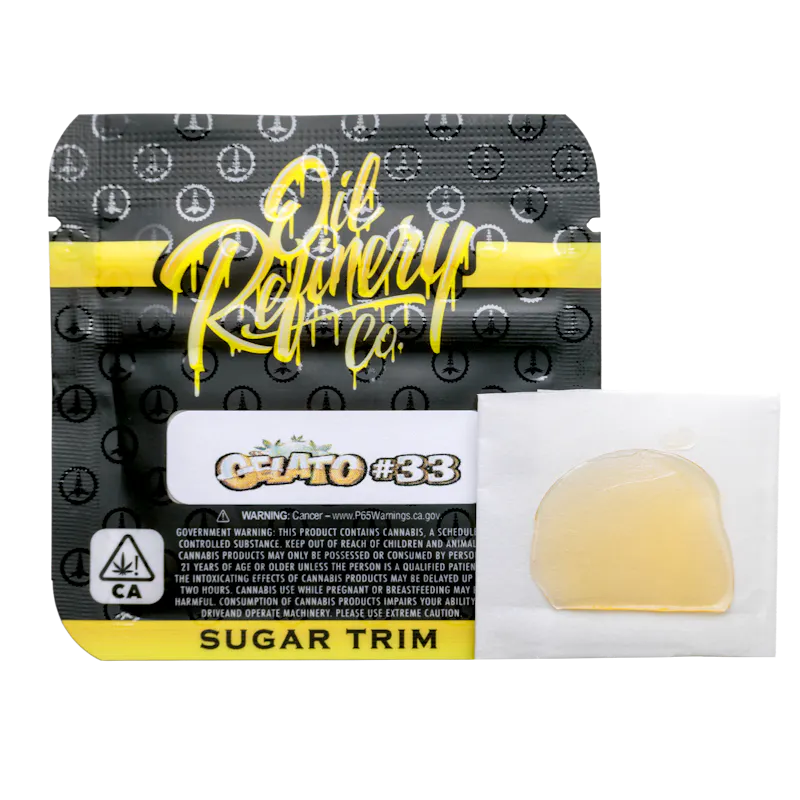 Jungle Boys Oil Refinery Co Gelato #33 - .5g Sugar Trim concentrate
