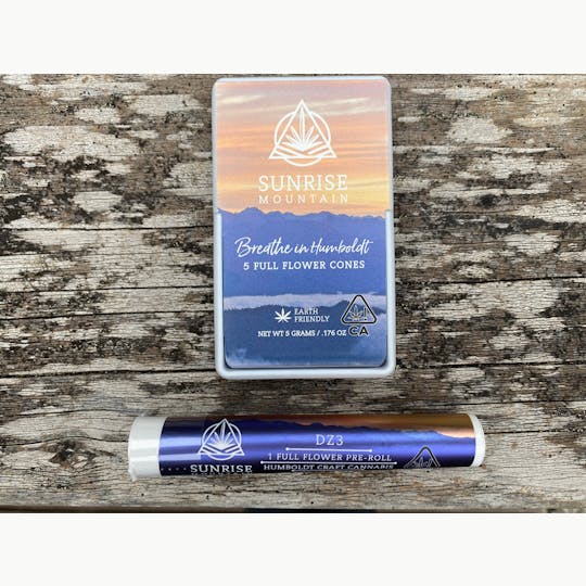 Trusty Transportations - DZ3 (Zkittlez x Dosido) 5 Pack Preroll 1g ( Sum: 22%, THC 18%, SATIVA) - 1