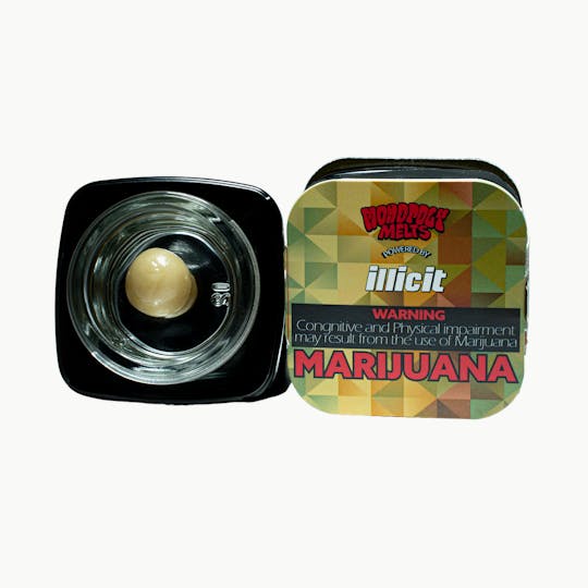 ILLICIT - Live Cold Cure Rosin: Bruce Banner 1g - Monopoly Melts powered by ILLICT - 1