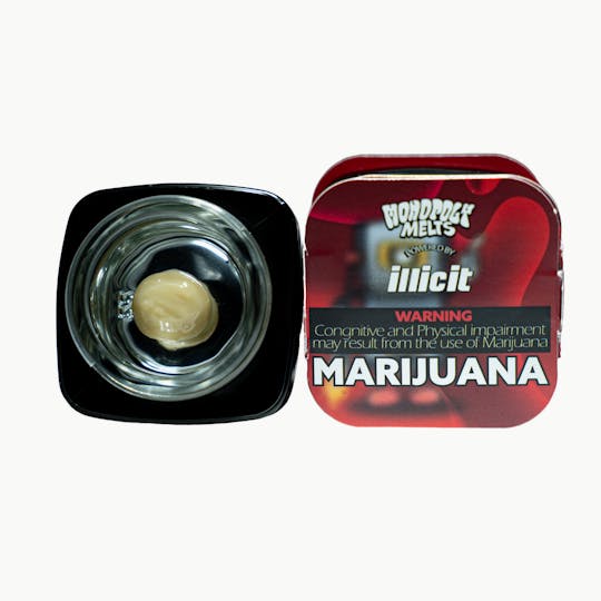ILLICIT - Live Cold Cure Rosin: KC Kush 1g - Monopoly Melts powered by ILLICIT - 1