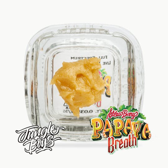 Jungle Boys - Jungle Boys | Strawberry Papaya Breath - 1g Full Spectrum Live Rosin Batter - 1