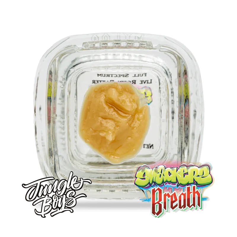 Jungle Boys Smackerz Breath - 1g Full Spectrum Live Rosin Batter