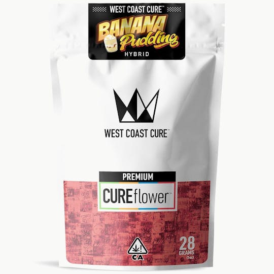 West Coast Cure - Banana Pudding - 28G Premium Flower - 1