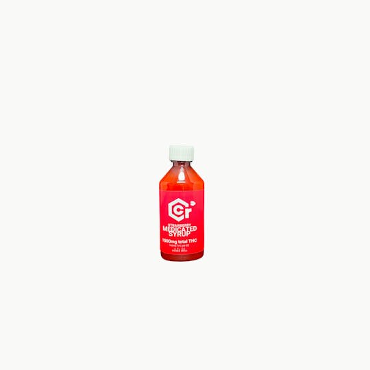 Coastal Remedies - 1000mg Strawberry Medicated Syrup | Coastal Remedies - 1