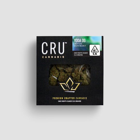 CRU Cannabis - Yoda OG (3.5 Grams) - 1