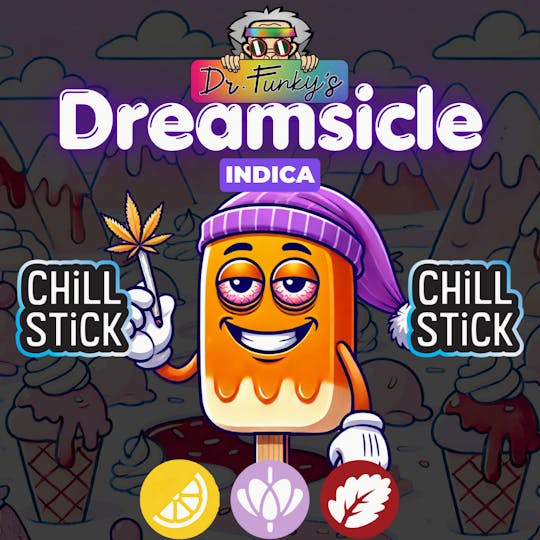 American Cannabis Company - Dr. Funky's Chill Stick Dreamsicle 0.6g (Indica) - 1