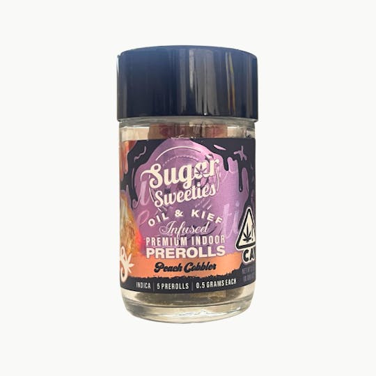 Sugar Daddy - Sugar Sweeties | Vanilla Bean Mochi | 5PK Indica Infused Prerolls 2.5g - 1