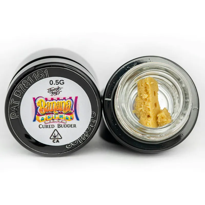Jungle Boys Oil Refinery Co Banana Animal Mints - .5g Cured Budder concentrate