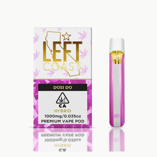 LEFT COAST - Dosido- Premium 1G THC Pod - 1