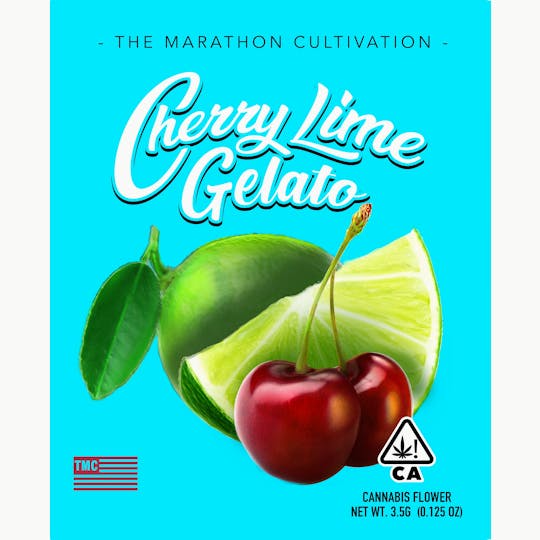 The Marathon Cultivation - Cherry Lime Gelato Flower - 1